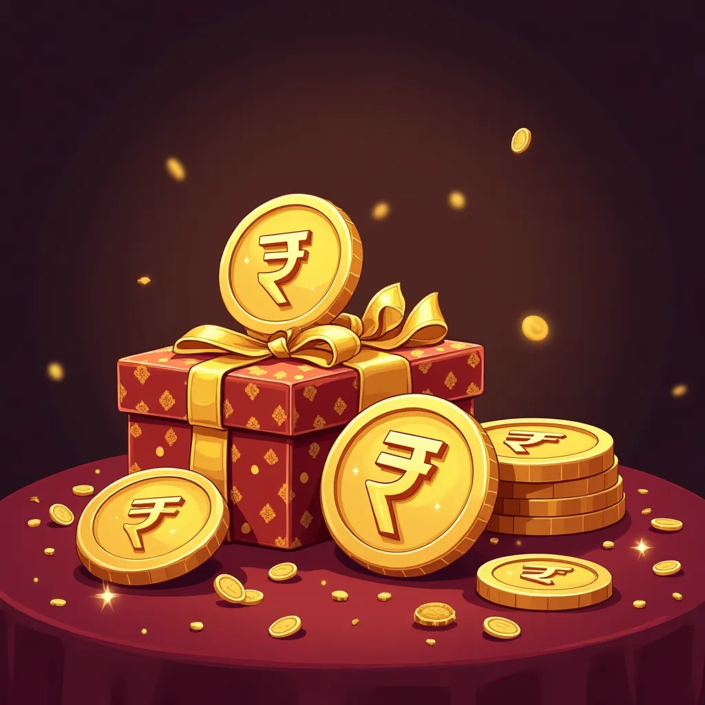 badshahcric welcome bonus showcase cartoon illustration